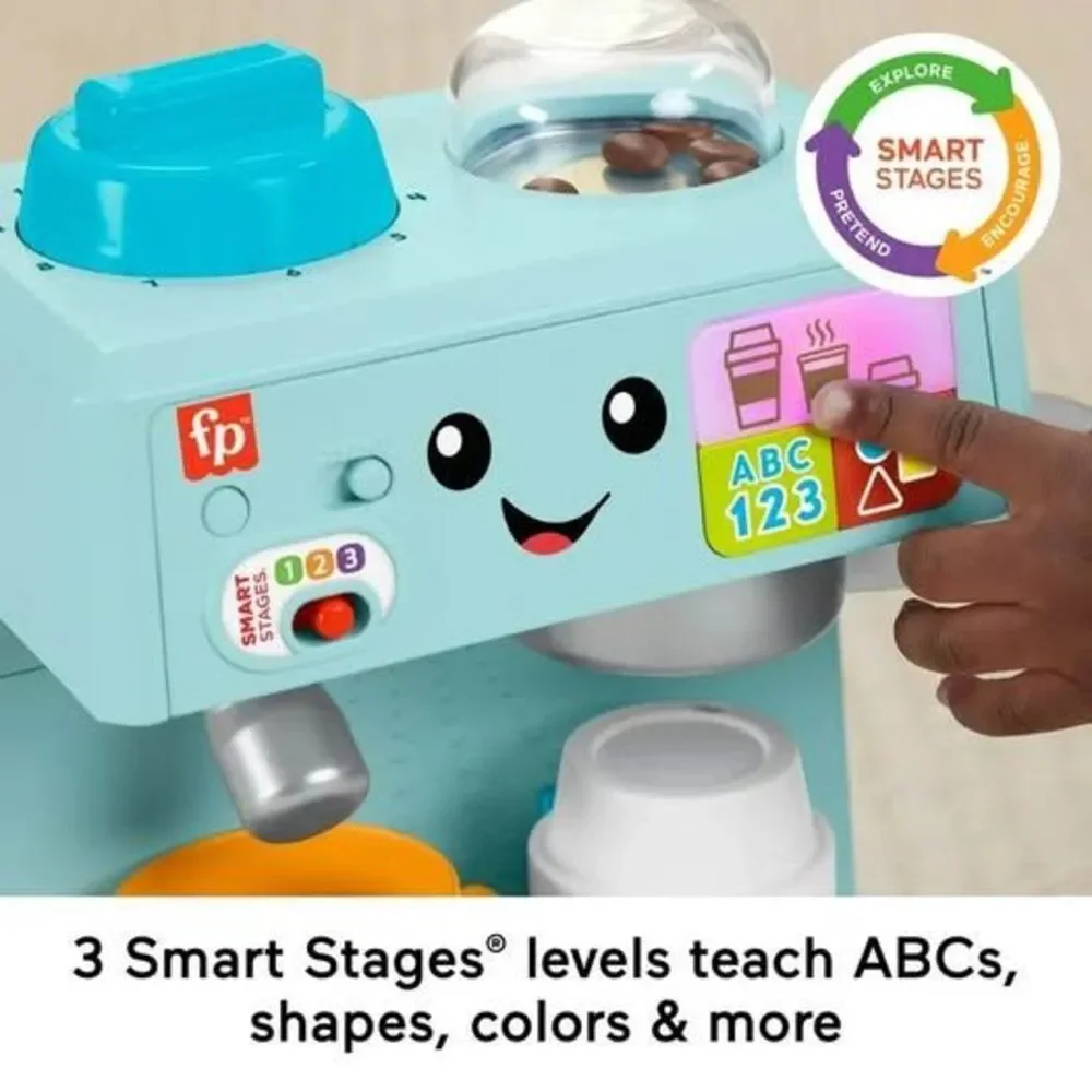 NEW Fisher-Price Toddler Toy Laugh & Learn/ Learn & Serve Coffee Cafe Playset